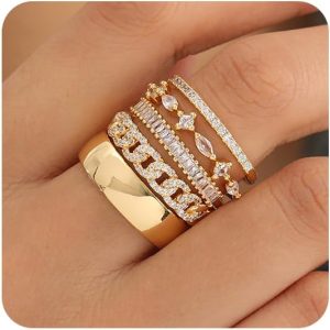 Gold Stackable Rings